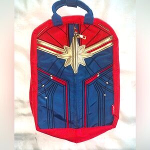 Disney Captain Marvel Reversible Backpack to Hand Bag